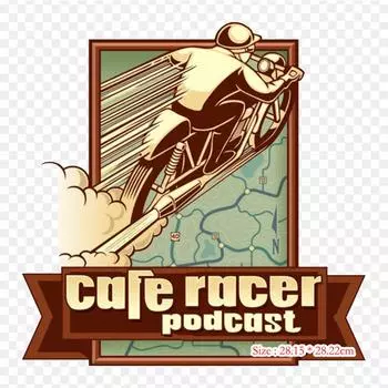 Мультяшный Cafe Racer Cafe Racer, термопереносная печать, виниловые нашивки, наклейки для одежды, аппликации «сделай сам», моющиеся нашивки