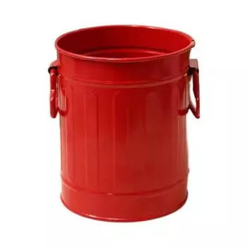 Мультяшный держатель для ручек в форме ретро-ведра, органайзер для стола, большой вместительный держатель для хранения ручек, карандашей, кистей для макияжа A