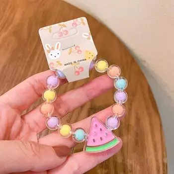 Мультяшный детский браслет желейного цвета бисерный браслет милый браслет ювелирные изделия