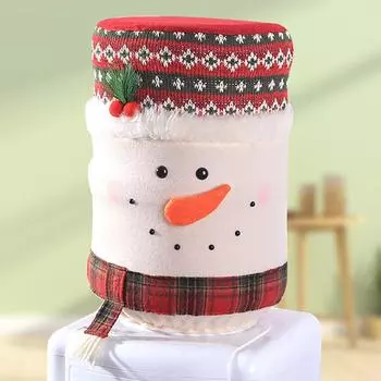 Мультяшный диспенсер для воды, чехол для ведра, портативный эластичный чехол для офиса