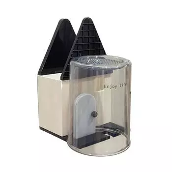 Мультяшный домик, настенный держатель для зубных щеток, диспенсер для зубной пасты с чашкой, отель