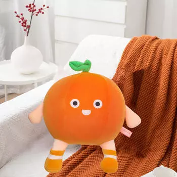 Мультяшный фрукт плюшевая игрушка украшение детской комнаты мягкая игрушка S