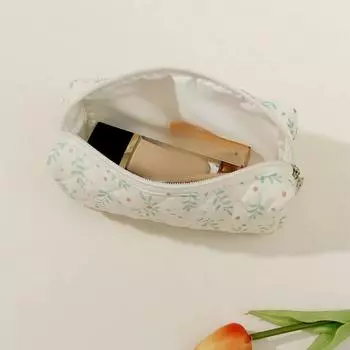 Мультяшный хлопковый пенал для канцелярских принадлежностей, большой вместительный пенал для хранения кистей, милый пенал, корейские канцелярские принадлежности, возвращаемся в школу