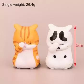 Мультяшный кот денежный талисман на удачу для приборной панели автомобиля или украшения дома сказочные аксессуары для украшения дома