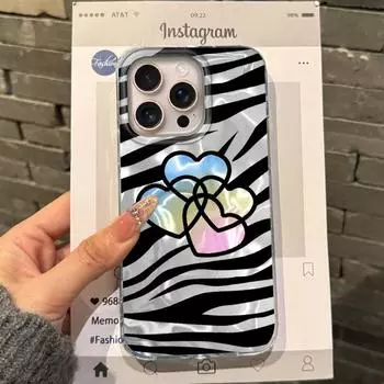 Мультяшный Кот Любовь Любовь Сердце Девушка Женщины Чехол Для Apple iphone 16pro 15 15plus 16 14 13 Pro Max 16e 12 11 7 8 Plus XR Fundas Крышка iPhone 16 Pro белый