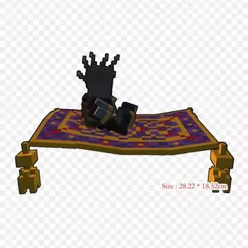 Мультяшный ковер Принцесса Жасмин, термопереносная печать, виниловые нашивки, наклейки для одежды, аппликации «сделай сам», моющиеся нашивки