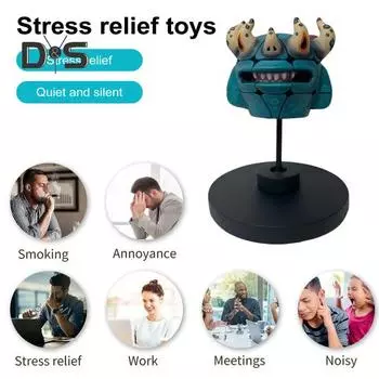 Мультяшный кубик-скульптура «Инопланетяне» для снятия стресса, тревожности, для детей, подростков, взрослых, головоломка-куб, портативный, для художников, ручная работа, кубик-инопланетянин, образовательная игрушка A