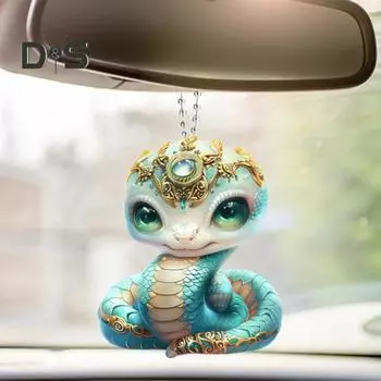 Мультяшный кулон акриловая рождественская елка подвесная с шнурком подвесное украшение в виде животного универсальное украшение Sheep