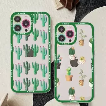 Мультяшный летний чехол для телефона Cactus для Redmi 7 8 9 A для Redmi Note 5 7 8 9 10 11 Pro Max 4G 5G Funfas Redmi 7