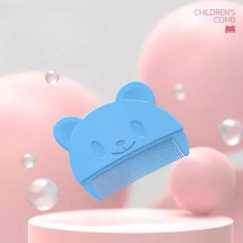 Мультяшный медведь Детская расческа для удаления грязи Массажная расческа для новорожденных Детская расческа для ухода за волосами Щетки для девочек Принцесса Играющий домик Щетки