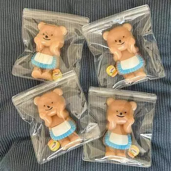 Мультяшный медведь, кот, ягненок, сжимающие игрушки, игрушка Tpr Fidget, сенсорная игрушка, креативная 3D-игрушка для снятия напряжения в виде животных, подарок на вечеринку и фестиваль