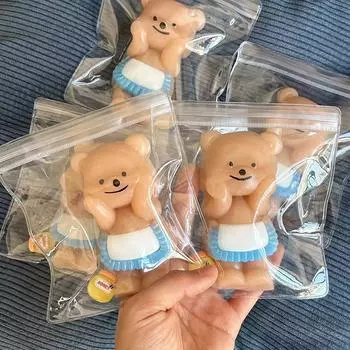 Мультяшный медведь, кот, ягненок, сжимающие игрушки, игрушка Tpr Fidget, сенсорная игрушка, креативная 3D-игрушка для снятия напряжения в виде животных, подарок на вечеринку и фестиваль