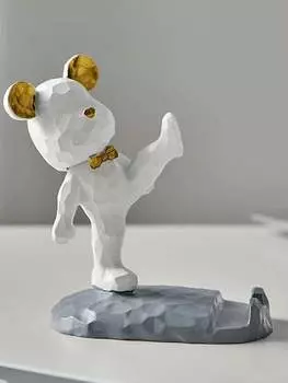 Мультяшный медведь, подставка для телефона в стиле Astro