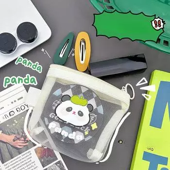 Мультяшный милый кошелек для монет для детей Kawaii Мини-мешок для монет Портативная сумка для помады Наушники Дата Кабель Органайзер Подарок детям