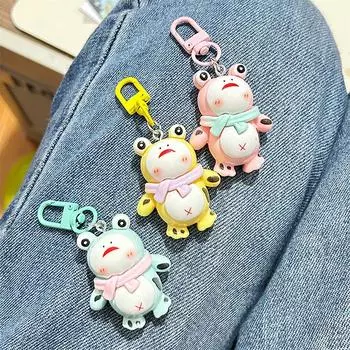 Мультяшный милый лягушонок брелок для девочек-студентов забавная сеть красный Legobao странное животное телефон кулон ювелирные изделия аксессуары подарки зелёный