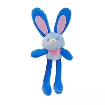 Мультяшный милый плюшевый брелок Coll Dopamine Pull EarRabbit One Size синий