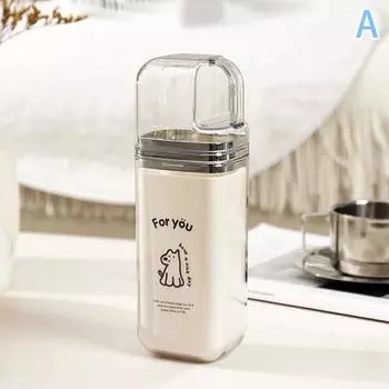 Мультяшный милый стаканчик для зубной щетки, держатель для зубной щетки, простой портативный стаканчик для полоскания рта для деловой поездки, дома, кемпинга A