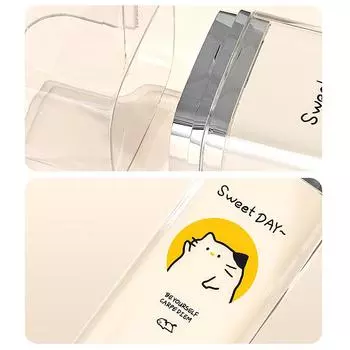 Мультяшный милый стаканчик для зубной щетки, держатель для зубной щетки, простой портативный стаканчик для полоскания рта для деловой поездки, дома, кемпинга