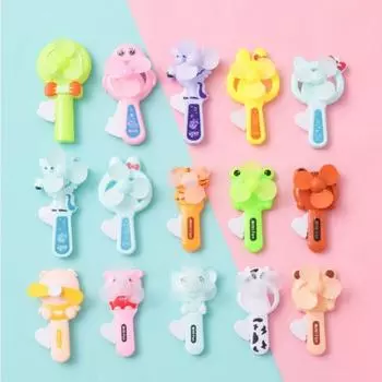 Мультяшный мини-веер для детей - летняя игрушка в подарок