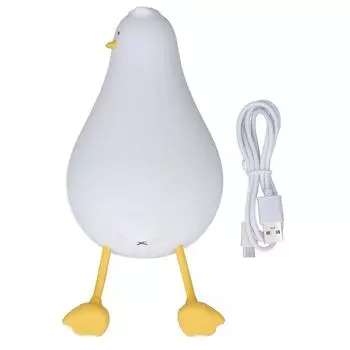 Мультяшный ночник мягкий свет перезаряжаемый кран управления водонепроницаемый детский светильник для малышей