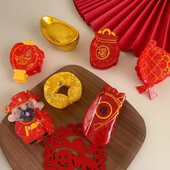 Мультяшный новогодний коготь для волос сумка для денег большой зажим для акулы милый ацетатный коготь зажим для женщин Style A