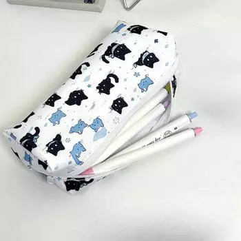 Мультяшный пенал большой емкости сумка для хранения канцелярских принадлежностей мультяшный кавайный пенал для студентов детский праздничный подарок обратно в школу