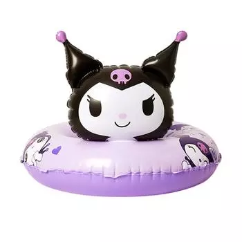 Мультяшный принт Утолщенный Детский надувной круг для плавания для мальчиков и девочек One Size