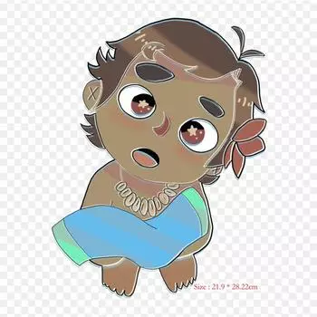 Мультяшный рисунок Deviantart, термопереносная печать, виниловые нашивки, наклейки для одежды, аппликации «сделай сам», моющиеся нашивки