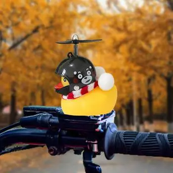 Мультяшный Санта-Клаус Зимние утята Очаровательная маленькая желтая уточка Украшения для приборной панели автомобиля Игрушечные украшения для машин Аксессуары