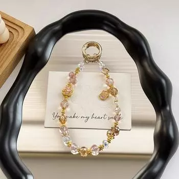 Мультяшный счастливый кот мобильный телефон шнурок сплав телефон брелок новый автомобильный брелок B