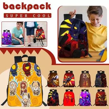 Мультяшный школьный рюкзак легкий школьный рюкзак для ноутбука большой 15-дюймовый рюкзак маленький рюкзак One Size