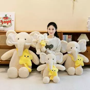 Мультяшный слон плюшевая кукла мягкая игрушка слон плюшевая подушка для сна слон плюшевый детский Elephant