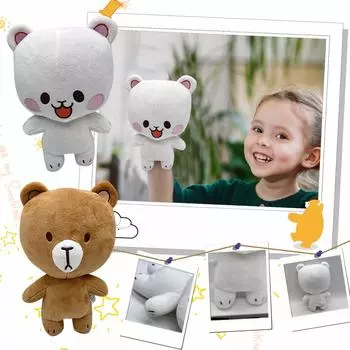 Мультяшный стиль, мультяшная кукла, плюшевая игрушка для взрослых, детская игрушка, плюшевая кукла динозавра One Size коричневый