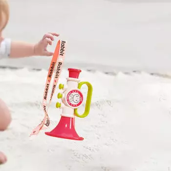 Мультяшный свисток игрушка маленькая труба форма музыкальный маленький динамик шумовые излучатели дует для розовый