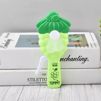 Мультяшный веер Ручной веер Нажимной веер Детская игрушка Милый динозаврик Мини Студенческий Портативный Ручной Ручной Летний Класс Маленькие Вееры