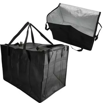 MulaF Большая вместительная сумка-холодильник, набор из 2-х термобоксов, легкая складная сумка для отдыха на открытом воздухе, холод/тепло