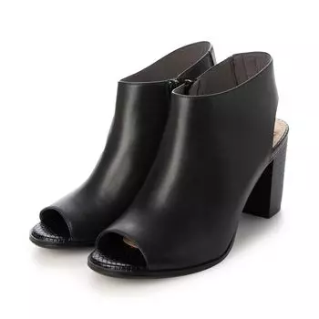 Mule Genuine Leather Thick Heel Covered Sandals BL cm [Enchanted] Women s 24.5