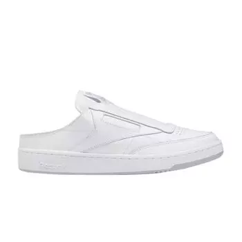 Мюли без шнурков Reebok BEAMS x Club C, белые холодные серые кроссовки унисекс, обувь-белый холодный-серый-2 GX3853 40.5