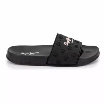 Мюли Черные T36/41 Женские PEPE JEANS 37 чёрный