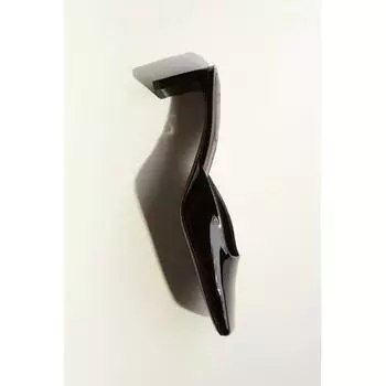 Мюли HM Square Toe черного цвета