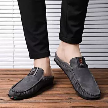 Мюли летние мягкие сабо тапочки для мужчин полуэлегантные сандалии мужские хлопушки 2024 Y2k забавные повседневные дешевые 2025 новые для взрослых обувь 39