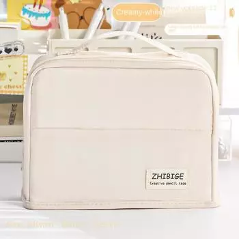 Multi-Compartment Pencil Case Multi-layer Storage Bag Creative Pen Bag School Supplies