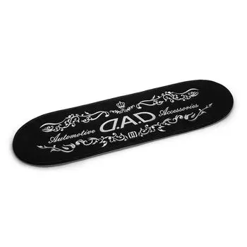 Multi Dash Mat Arabesque Embroidery DAD GARSON D.A.D Black/Silver (1 piece) HA698-01-01 серебряный