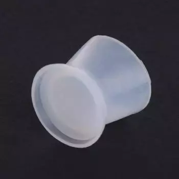 Многофункциональные силиконовые колпачки из 5 штук в наборе, колпачки для цветных чернил, пигмента для татуировки, перманентного макияжа, формы для косметики, инструменты для самостоятельного изготовления L