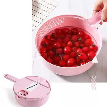 Multi-Function Vegetable Chopper Carrots Potatoes Manually Cut Shred Grater For Kitchen Convenience Vegetable Tool