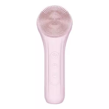 Multi functional 4-piece replacement Skin Face Care cleansing brush electric silicone skin cleaning oil removal face brush чёрный