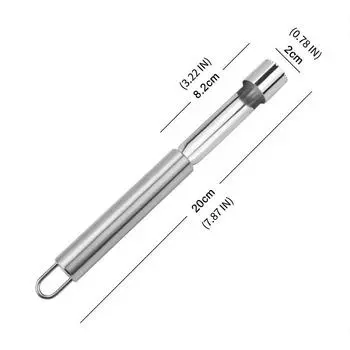 Multi-Functional Corers And Pitters Remover Set, Stainless Steel Core Seed Remover Tool For Apple, Pear, Cherry, Jujube