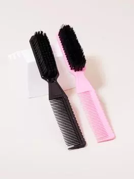 Multi functional fading brush, nylon bristles, men s hairstyle brush, tool scissors cleaning brush, beard brush