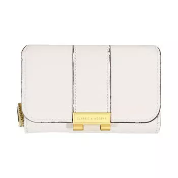 Multi-functional Wallet Fashionable Versatile Simple Cute All-Match Coin Purse Tri-fold Card Holder Wallet High Quality One Size бежевый