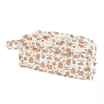 Multi-Layer Capibala Pen Bag Penbag Capibala Stationery Box Capibara Pencil Case Teens Girls Boys